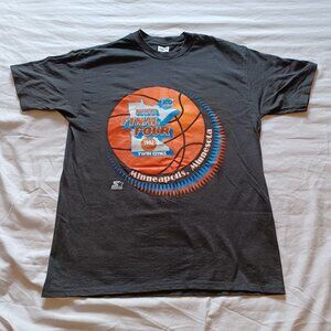1992 Starter NCAA Basketball Final Four Twin Cities Minneapolis MN T-Shirt Large